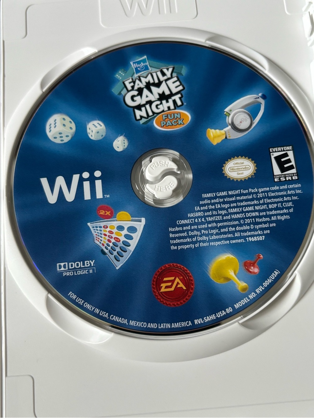 Hasbro Family Game Night Wii Pack - White, Blue, Orange - Picture 8 of 10